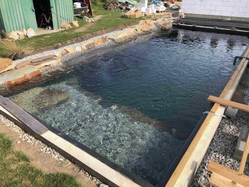 Bazénové jezírko - Šindlovy Dvory